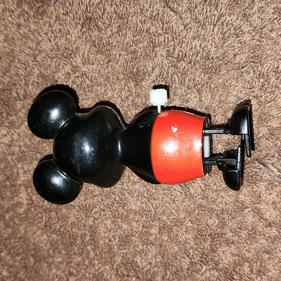 Vintage 1977 Mickey Mouse Wind-Up Toy - Picture 4 of 5